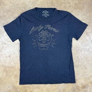 Lucky Brand Good Luck and Good Fortune graphic tee